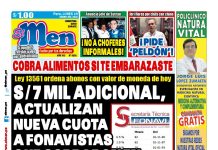 Portada Diario El Men (19/1/2026)