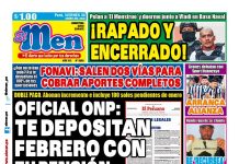 Portada Diario El Men (30/1/2026) Portada Diario El Men (30/1/2026)