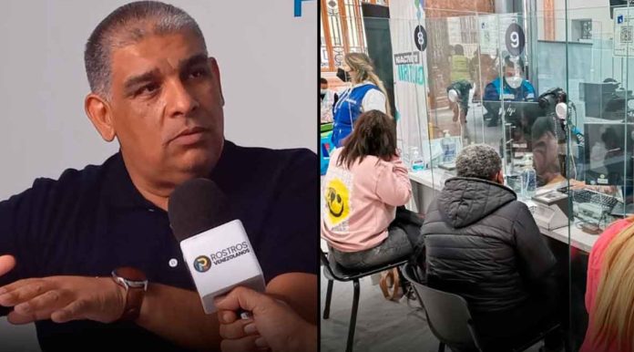 exsuperintendente de Migraciones, Armando García, señaló que más de un millón 200 mil venezolanos han registrado su paso por la base de datos de la entidad