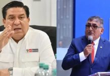 Dos ministros irán al Congreso por ‘Chifagate’ ministros del Interior, Vicente Tiburcio, y de Energía y Minas, Luis Enrique Bravo