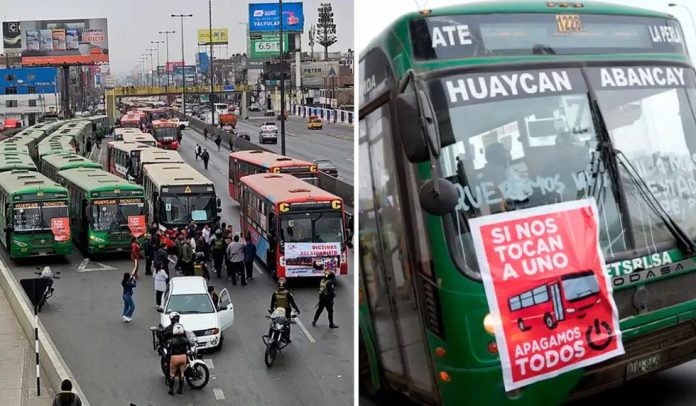 paro de transportistas
