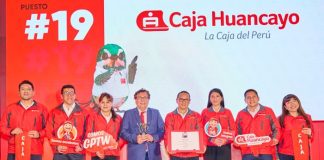 Caja Huancayo fue reconocida por Great Place to Work (GPTW)