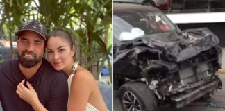 Exesposo de Laura Spoya le llevó flores a clínica