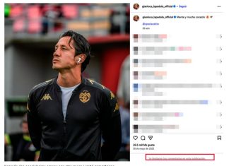 Gianluca Lapadula limita redes tras ampay con mujer