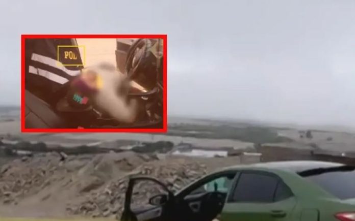 Hallan cadáver con chaleco policial Hallan cadáver con chaleco policial