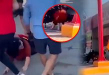 Mujer en llamas por muerte de ‘El Mencho’ Mujer en llamas por muerte de ‘El Mencho’