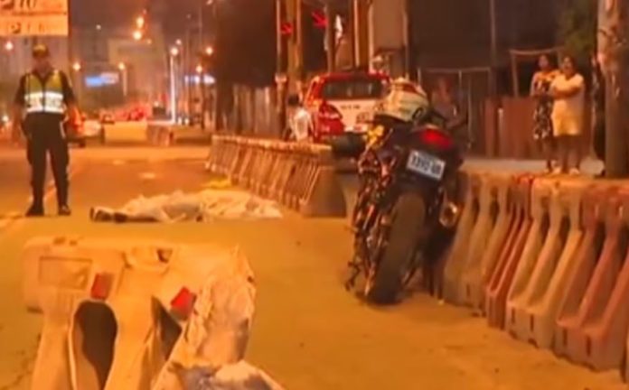 Se despista con moto y muere en el Rímac Se despista con moto y muere en el Rímac