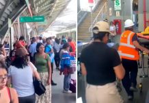 Se mete a vías del Metro y cierran tres estaciones Se mete a vías del Metro y cierran tres estaciones