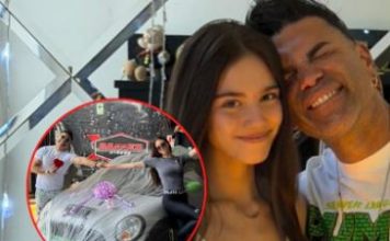 Tomate regaló carrazo a hija