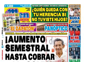 Portada Diario El Men (5/2/2026)