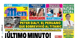 Portada Diario El Men (6/2/2026)