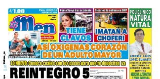 Portada Diario El Men (16/2/2026)