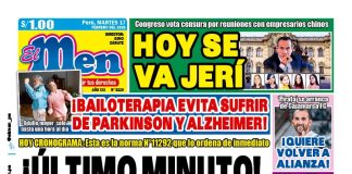 Portada Diario El Men (17/2/2026)