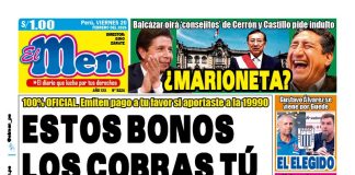 Portada Diario El Men (20/2/2026)