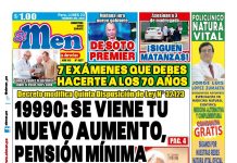 Portada Diario El Men (23/2/2026)