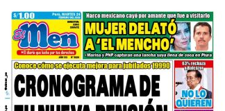 Portada Diario El Men (24/2/2026)