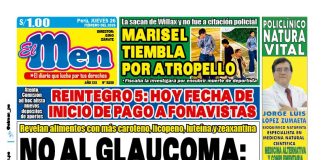 Portada Diario El Men (26/2/2026)
