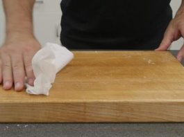 tabla de madera para cocina