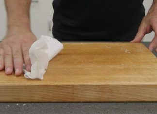 tabla de madera para cocina