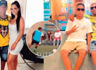 ‘Foquita’ y Klug celebran por los 18 años de su hijo