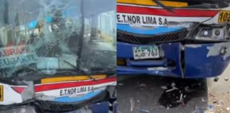 25 heridos en un choque de buses