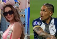 Ana Paula Consorte y Paolo Guerrero