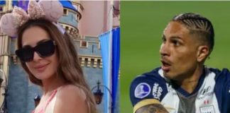 Ana Paula Consorte y Paolo Guerrero
