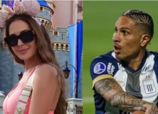 Ana Paula Consorte y Paolo Guerrero