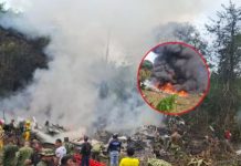 Cae avión militar y mueren ocho en Colombia