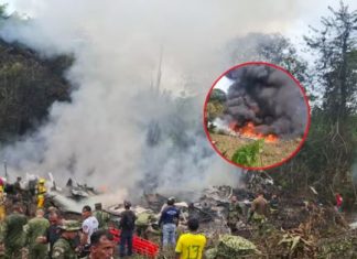 Cae avión militar y mueren ocho Cae avión militar y mueren ocho en Colombia