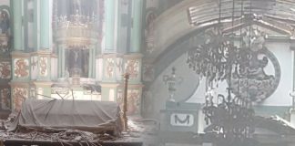 Colapsó techo de histórica iglesia San Lázaro Colapsó techo de histórica iglesia San Lázaro
