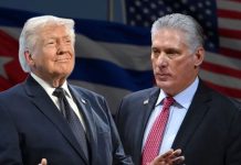 Donald Trump y Miguel Díaz-Canel