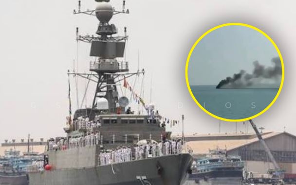 EE.UU. hundió fragata iraní en Océano Índico EE.UU. hundió fragata iraní en Océano Índico