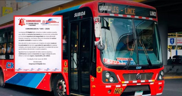 “El Rápido” sube pasajes por GNV “El Rápido” sube pasajes por GNV