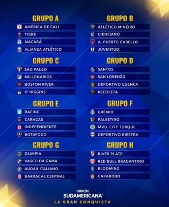 Grupos de la Copa Libertadores 2026 (2)