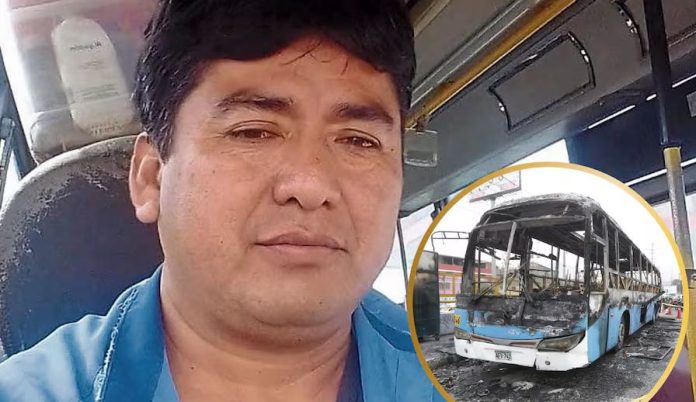 Murió José Cumpa Chavesta , chofer quemado por extorsionadores Murió José Cumpa Chavesta , chofer quemado por extorsionadores