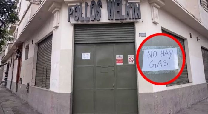 Negocios cierran por falta de gas