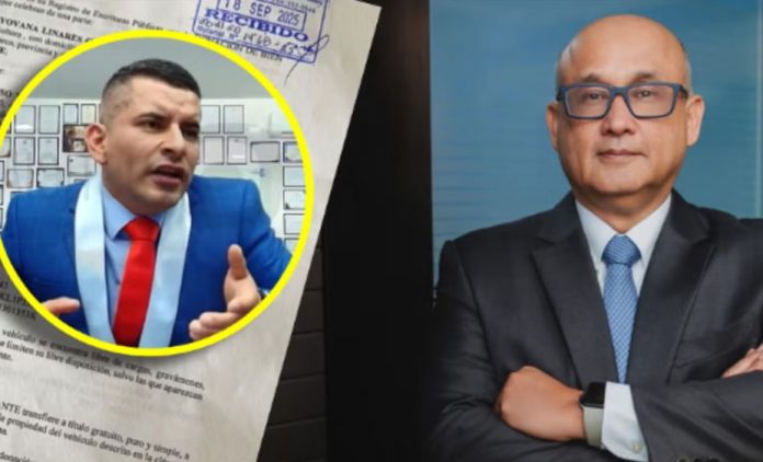 Notario dice que sello de donación es falso