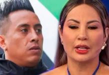 Pamela López y Christian Cueva