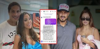 Paolo Guerrero y Ana Paula Consorte