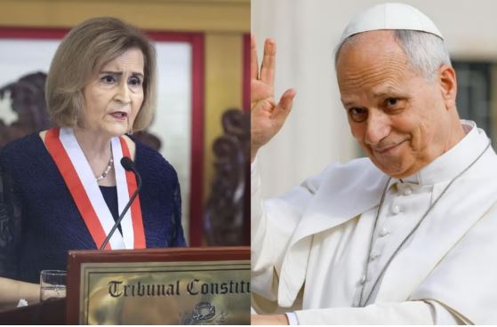 Presidenta del TC, Luz Pacheco Zerga, visitó a León XIV Luz Pacheco Zerga