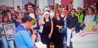 Restos de Manolo fueron homenajeados en Huaral