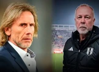 Ricardo Gareca y Mano Menezes