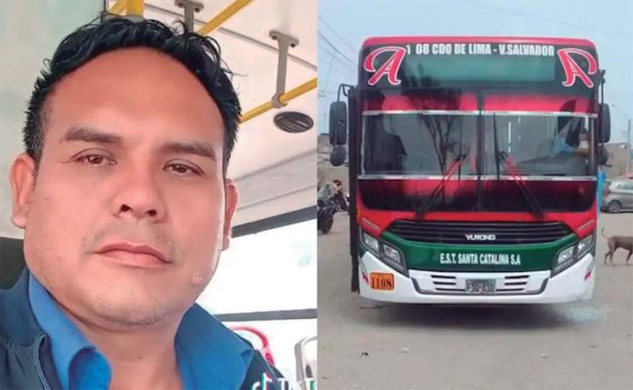 Se hace pasar por pasajero y asesina a chofer de empresa Santa Catalina