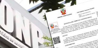 Sentencias del TC ordenan incremento de pensión