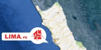 Ssismo de magnitud 3.8 se registró frente a las costas del distrito de Chilca