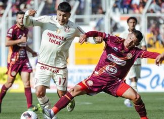 Universitario cayó 3-1 ante Chankas