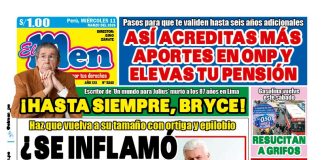 Portada Diario El Men (11/3/2026)