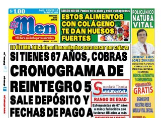 Portada Diario El Men (12/3/2026)