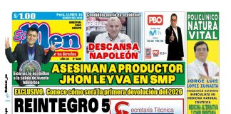 Portada Diario El Men (16/3/2026)